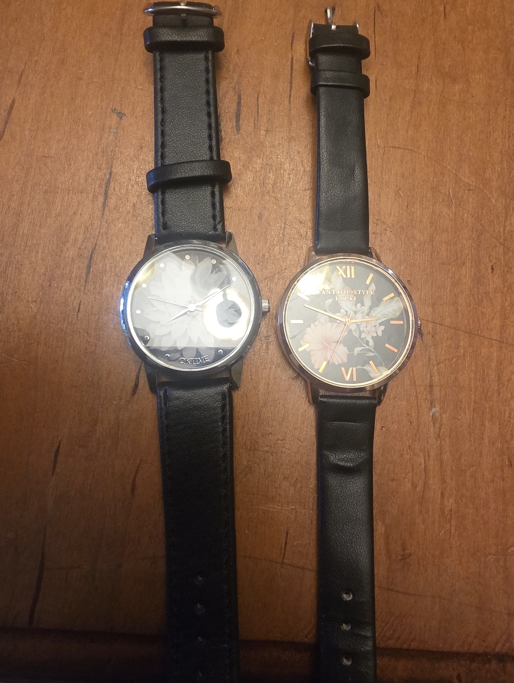 Watch Lot Of 2 Watches Ok Time & Fantatic Style LVPAI
